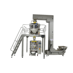 Automatic bagging machine for solid products